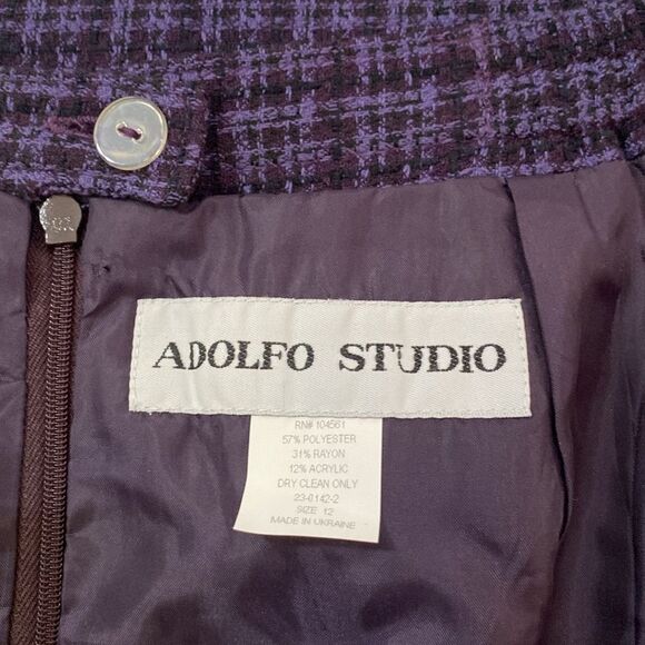 ADOLFO STUDIO two piece suit - Picture 6 of 10